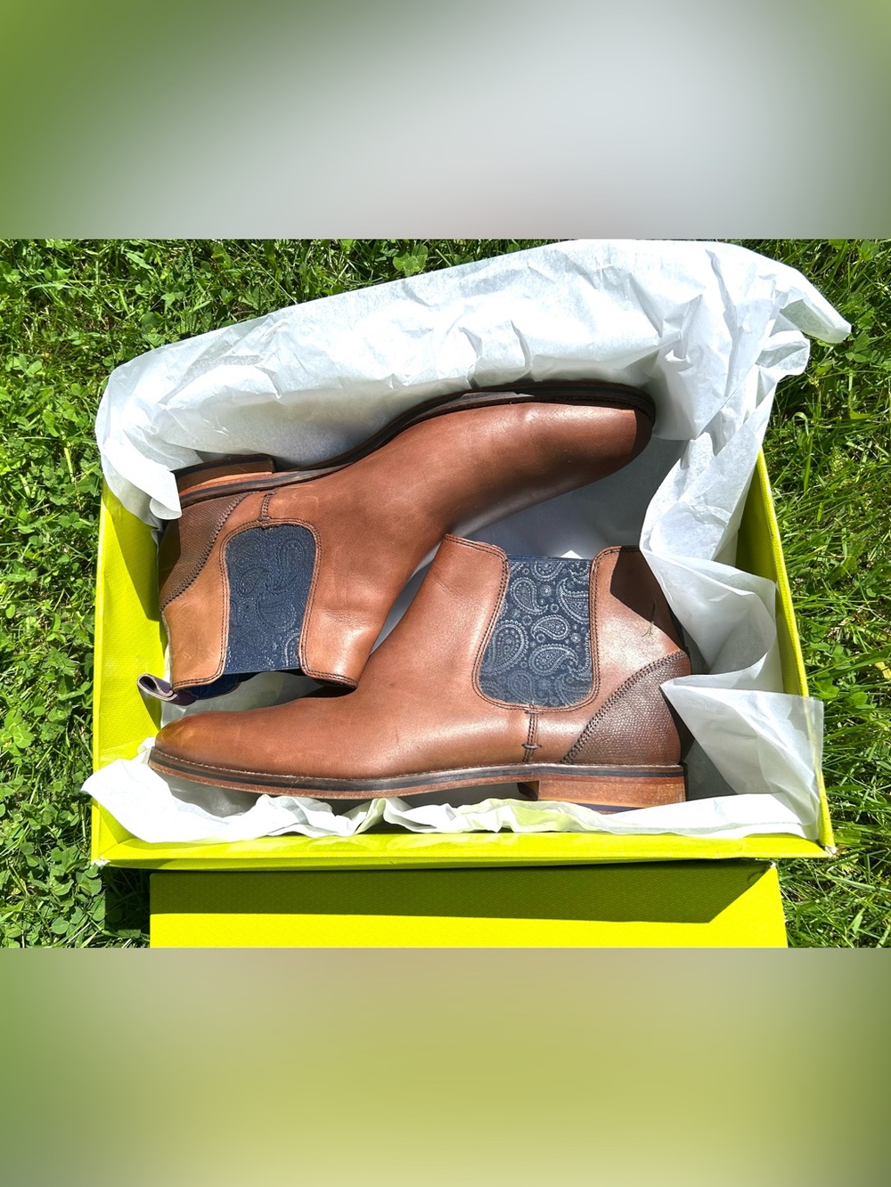 Ted Baker Leather Shoes original box — Brown Size 11.5